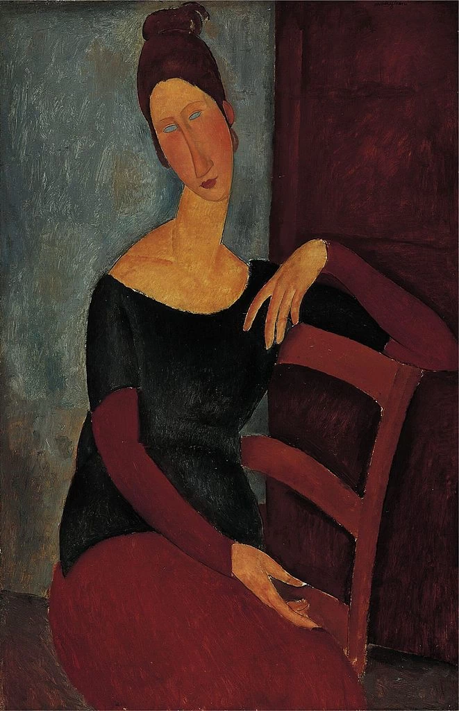 Amedeo Modigliani - 112, Ritratto della moglie dell'artista, Jeanne Hébuterne, Norton Simon Museum, Pasadena